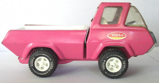 Pink Tonka Truck 1