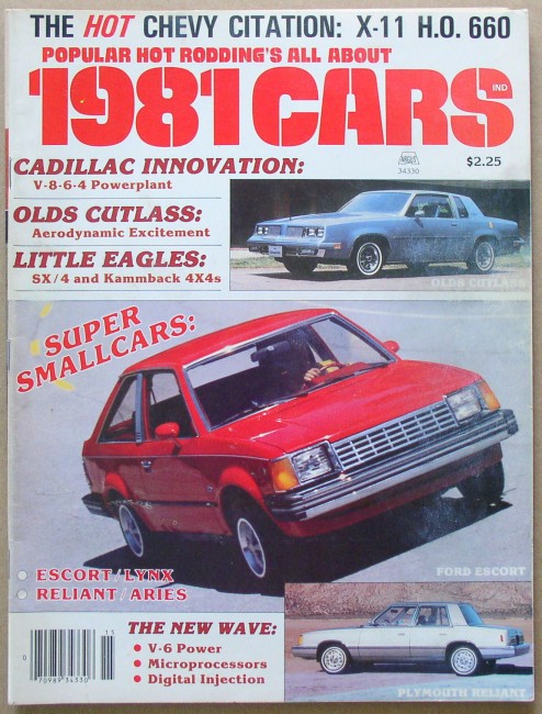 Popular Hot Rodding's All About 1981 Cars Magazine