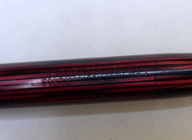 Sheaffer Red Fountain Pen 2