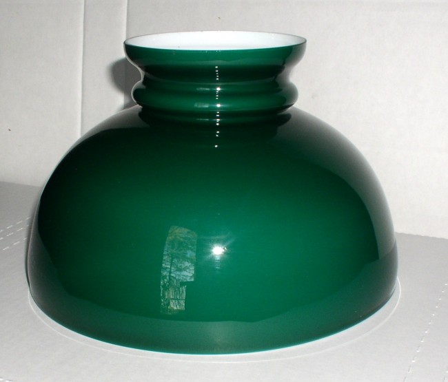 Green Cased Glass Shade 3