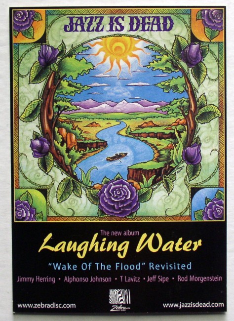 Jazz Is Dead Laughing Water Postcard 1