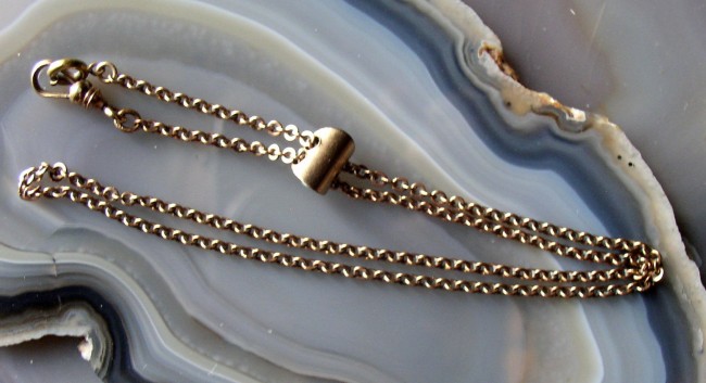 Chain Necklace with slide 3