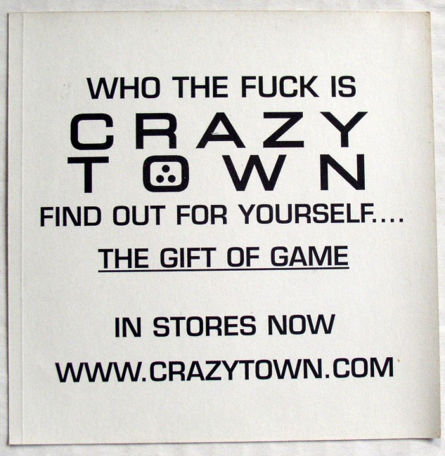 Crazy Town Sticker