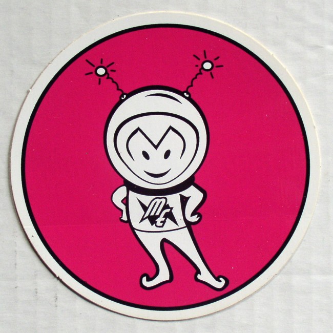 Mars Electric Sticker