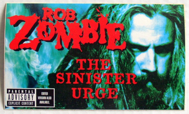 Rob Zombie Sticker