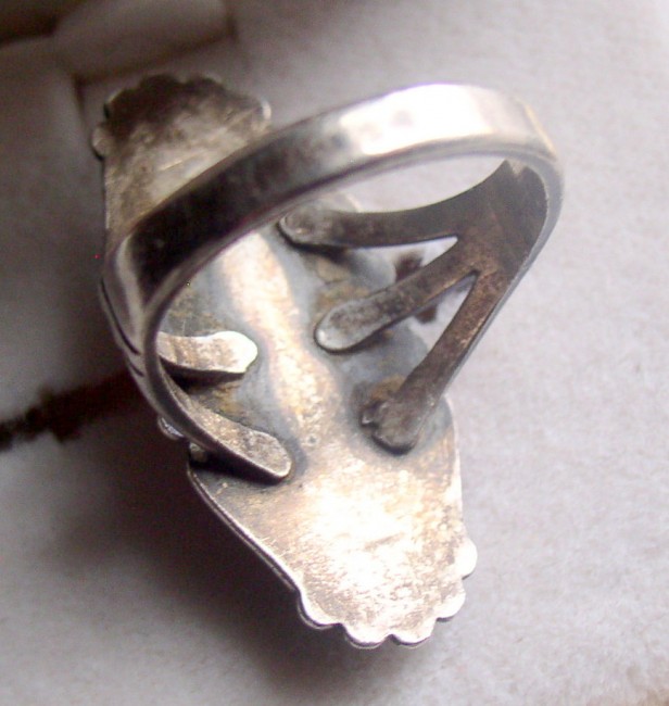 Bell Petrified Wood Ring 2