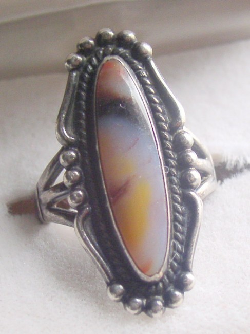 Bell Petrified Wood Ring 3