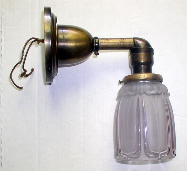 Brass Electric Sconce 1