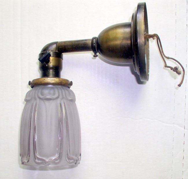 Brass Electric Sconce 2
