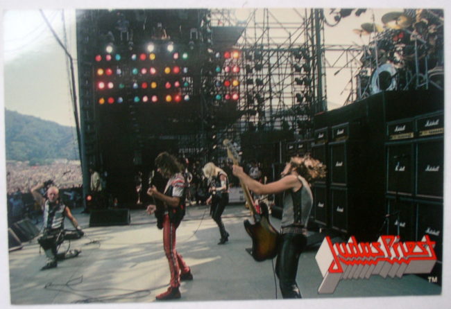 Judas Priest Concert Postcard 1