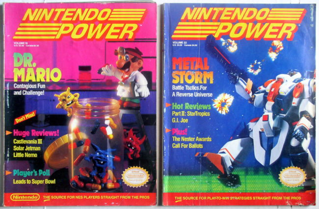 Nintendo Power Magazines 1