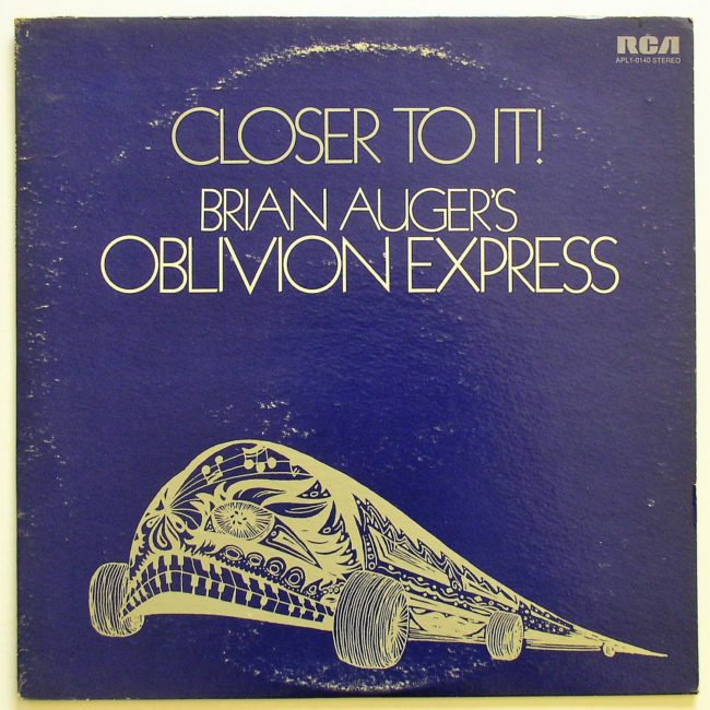 Brian Auger’s Oblivion Express / Closer To It! LP vg+ 1973