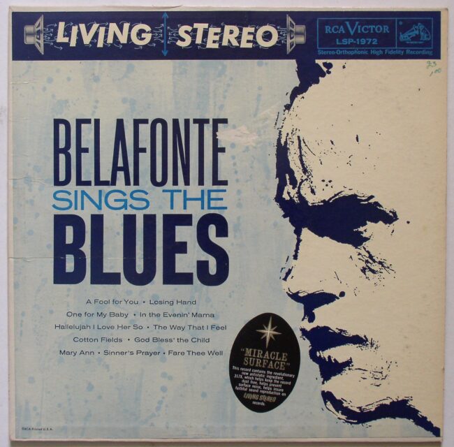 Belafonte, Harry / Belafonte Sings The Blues LP g 1958