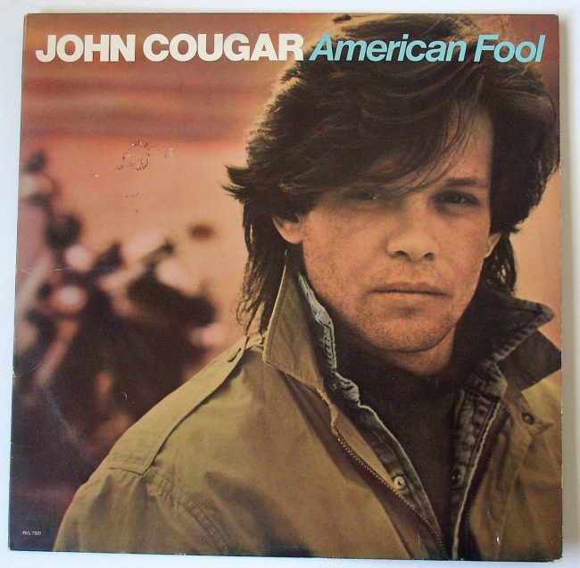 Cougar, John / American Fool LP vg 1982