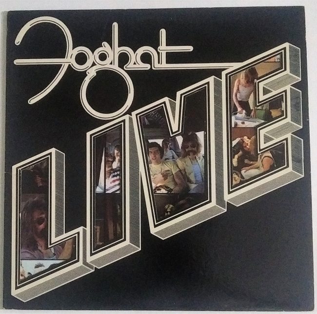 Foghat / Live (club) LP vg+ 1977