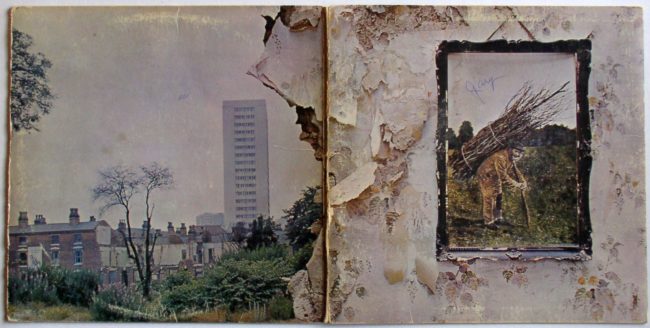 Led Zeppelin / IV (Untitled) LP vg 1971