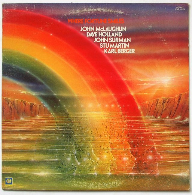 John McLaughlin, Holland, Surman, Martin, Berger / Where Fortune Smiles (re) LP