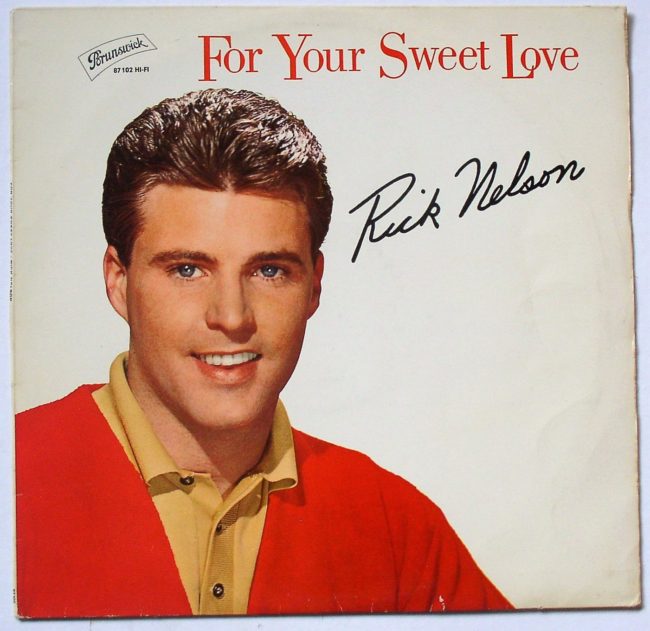 Nelson, Rick / For Your Sweet Love (Germany) LP vg 1963