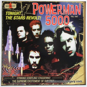Powerman 5000 / Tonight The Stars Revolt flat 1999