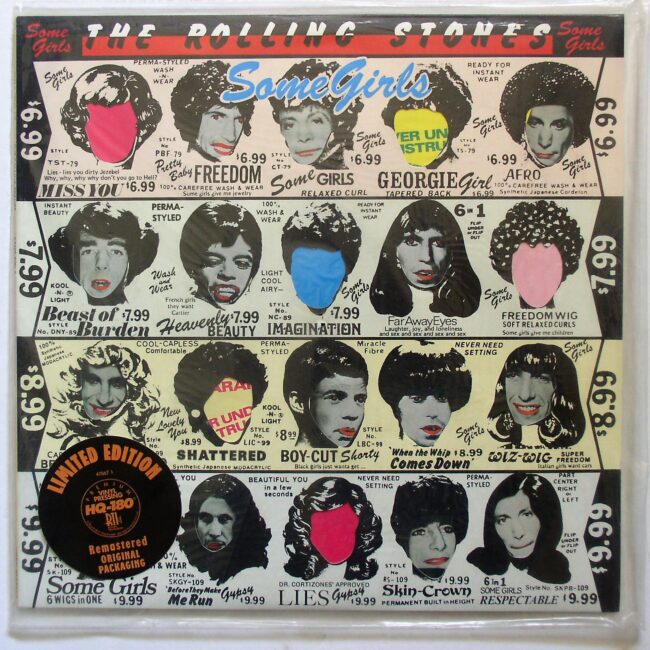 Rolling Stones / Some Girls Reissue, HQ-180 Premium LP sealed 1994