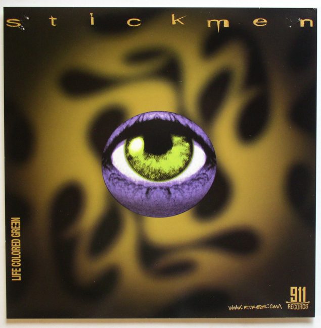 Stickmen / Life Colored Green Promo Flat Music Advertising 1997