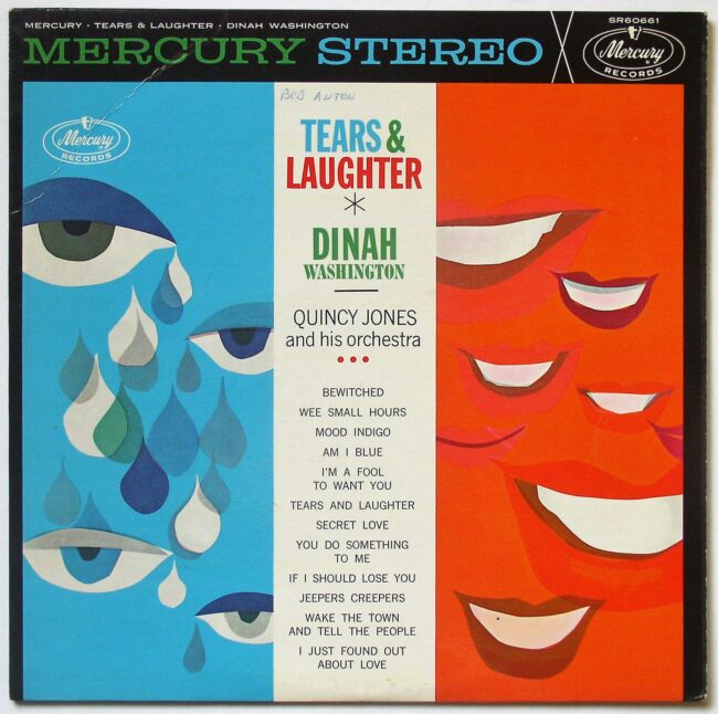 Washington, Dinah / Tears & Laughter LP vg 1962