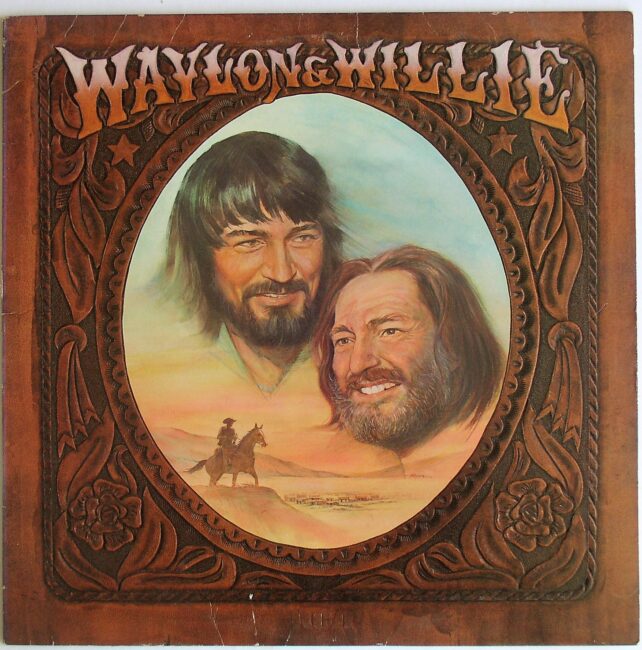 Jennings, Waylon & Willie Nelson / Waylon & Willie LP vg 1978
