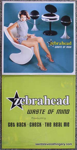 Zebrahead / Waste Of Mind Columbia Promo Flat 1998