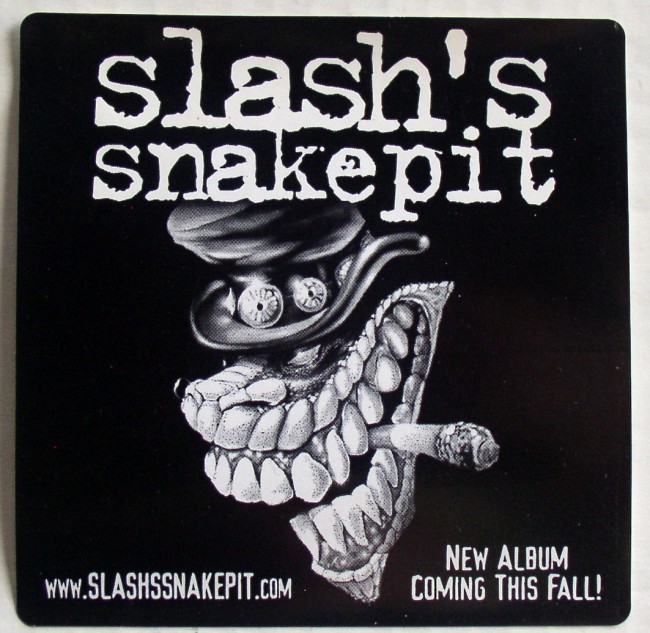 Slash's Snakepit sticker