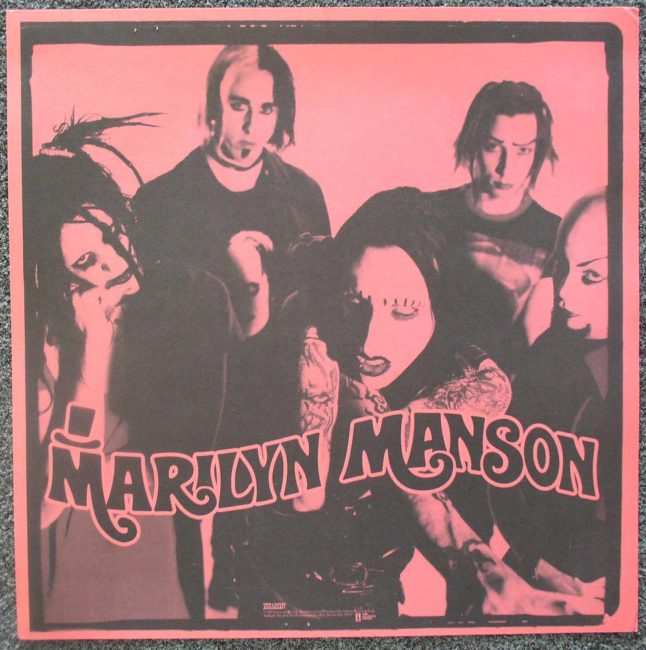 Marilyn Manson Smells flat back