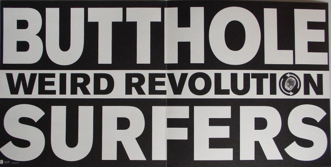 Butthole Surfers Weird Revolution flat back