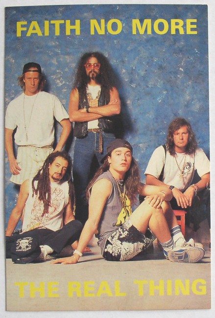 Faith No More postcard front