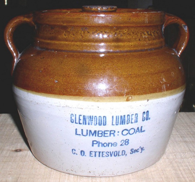 Glenwood Red Wing Bean Pot