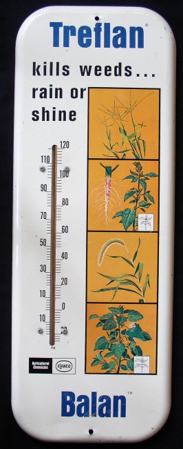 Treflan Thermometer front