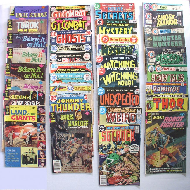 Comics lot of 34