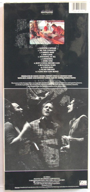 Crosby Stills Nash longbox back