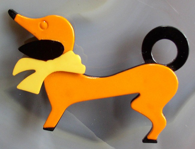 Dachshund pin 1