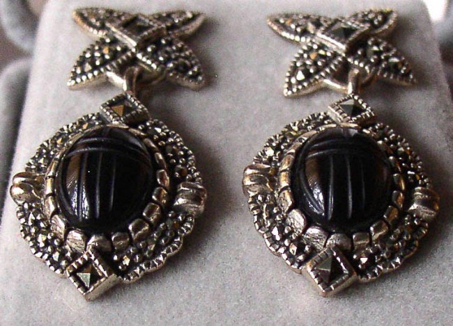 Marcasite Earrings 2