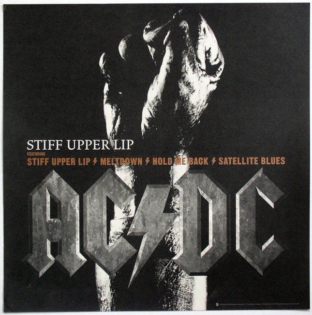 AC/DC / Stiff Upper Lip flat back
