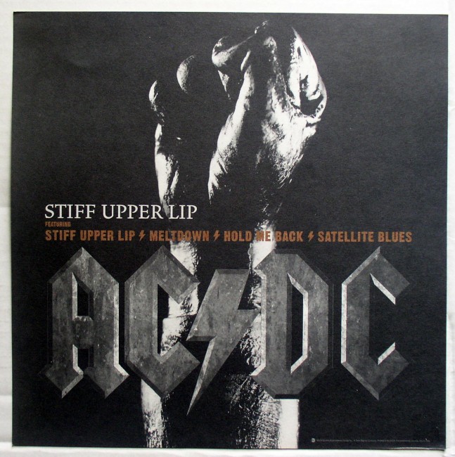 Promo Flat AC/DC Stiff Upper Lip 2