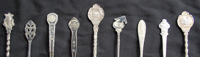 Silverplate Souvenir Spoons 2