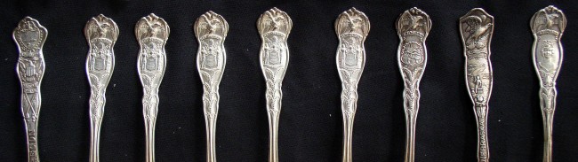 Silverplate Souvenir Spoons 4