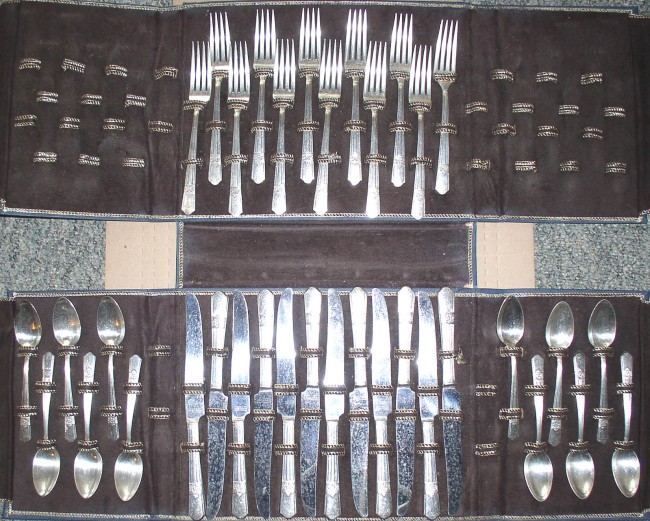 Silver Rose Flatware 2