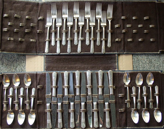 Silver Rose Flatware 3