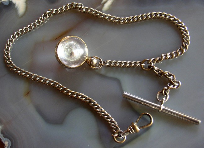 Chain With Mustard Seed Fob 1