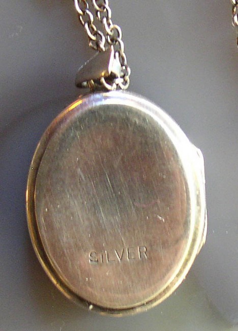 Silver Locket Pendant 3