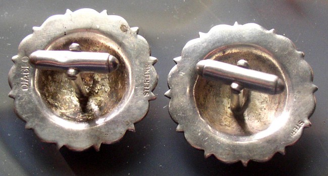 Sterling Diablo Cufflinks 2