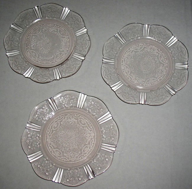 Pink Salad Plates 2