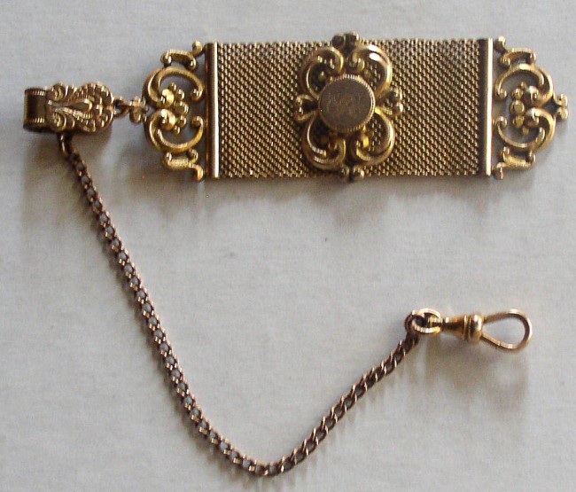 Gold Mesh Fob 1