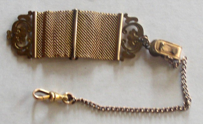 Gold Mesh Fob 2